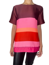 Blusa Franjas Multicolor