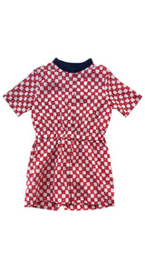 Enterito Estampado de Cuadros