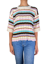Polera Tejida de Rayas