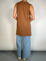 Cárdigan Cashmere Sin Mangas