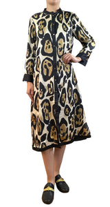 Vestido Kimono Animal Print