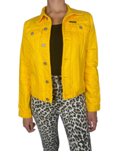 Chaqueta Jeans Amarilla