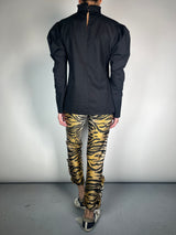 Blusa Cuello Plisado