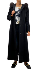 Abrigo Largo Negro