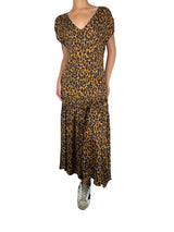 Vestido Maxi Animal Print