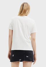 Polera Desigual Multicolor - Calce Regular