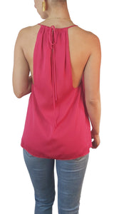 Blusa Halter Fucsia