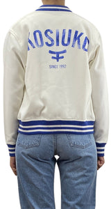 Chaqueta Bomber Blanca