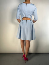 Vestido Cut Out Celeste