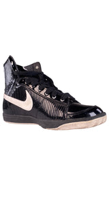 Zapatillas Caña Alta De Cuero