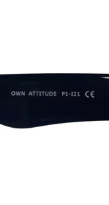 Anteojos Negros Own Attitude
