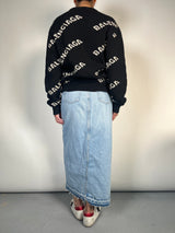 Sweater Allover Pelo de Camello Y Lana Unisex