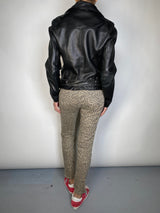 Chaqueta Biker Cuero