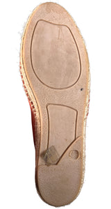 Alpargatas Cuero Terracota