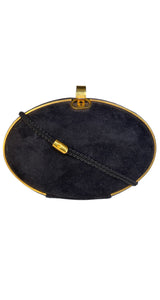 Bandolera Black Suede Shell