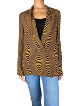 Tapado Estampado Café