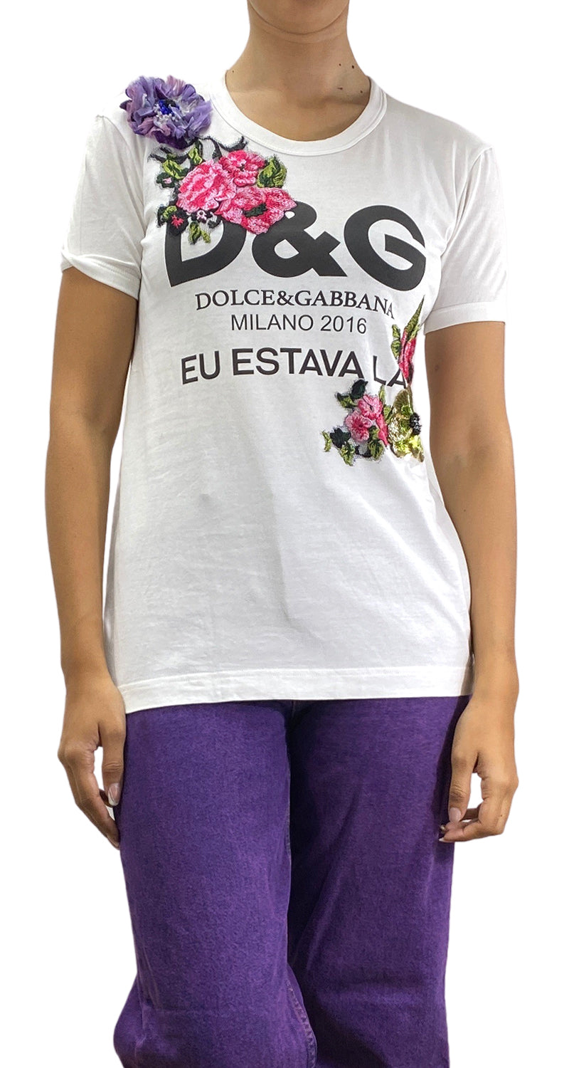 Polera Flowers DOLCE GABBANA – Market People