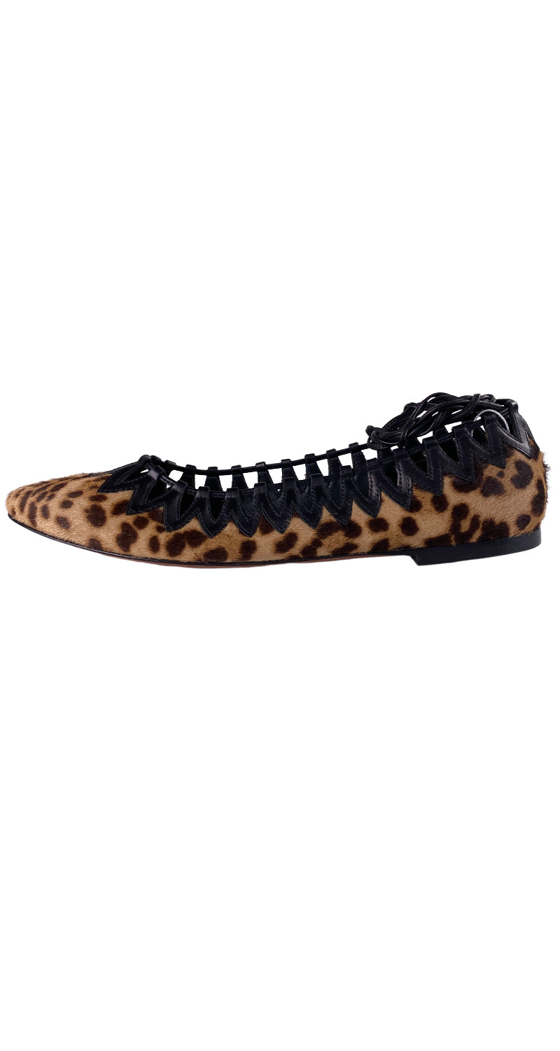 Manoletinas leopardo 2025