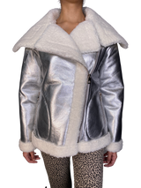 Chaqueta Pu Shine Cuero Vegano