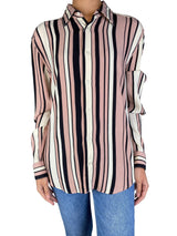 Blusa Slim Fit Rayas