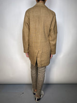 Chaqueta Lino Oversize