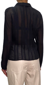 Blusa Negra Seda