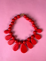 Collar Drops Red
