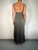 Vestido Plomo Viscosa