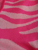Pantalón Animal Print Fucsia