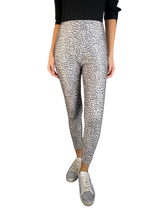 Leggings Animal Print Gris