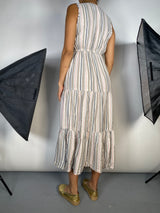 Vestido Midi Rayas
