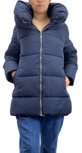 Parca Azul Cuello Alto