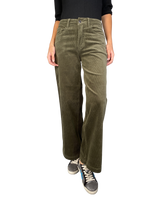 Pantalón Cotele Verde Militar