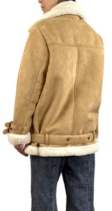 Chaqueta Café Gamuza