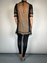 Blusa Larga Traslucida