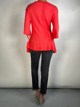 Polera Lino Y Viscosa