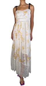 X SANTINO - Vestido Encaje Estampado @teresitabledel