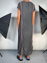 Vestido Maxi Bordado