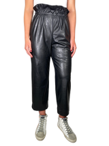 Pantalón Negro Cuerina