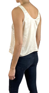 Blusa Beige Sin Mangas
