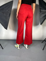Pantalón Denim Rojo