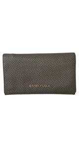 Billetera Cuero Gris