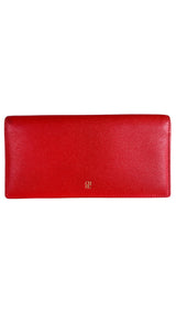 Billetera Cuero Rojo