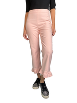 Pantalón Ruedos Con Vuelos