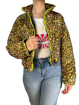 Parca Animal Print Neon
