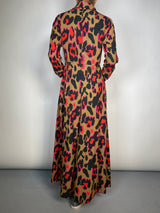 Vestido Camisero Animal Print