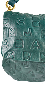 Cartera Verde Azulado