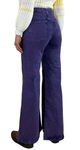 Jeans Wide Morado