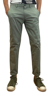 Pantalón Verde Slim Fit