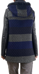 Montgomery Tejido Azul